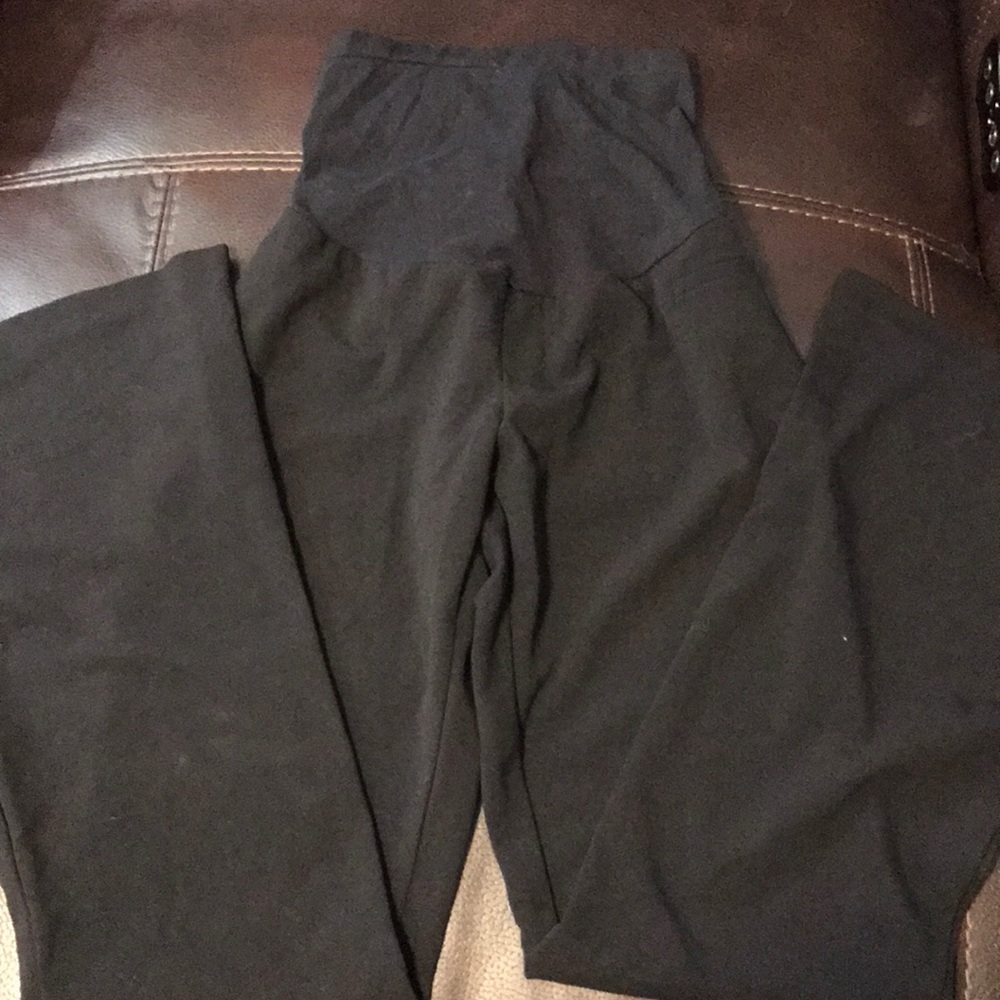 Motherhood maternity XL flare dress pants